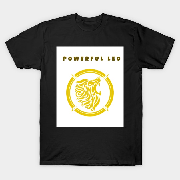 African Lion T-Shirt by Senzsiafrica